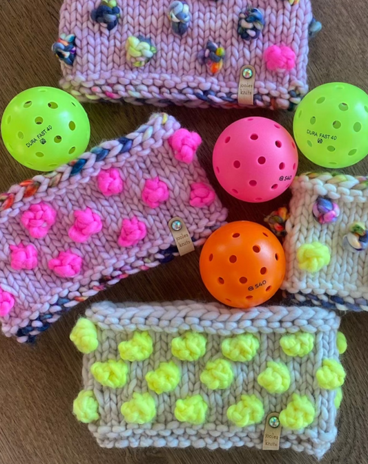 Pickleball Headbands by Jooles Knits