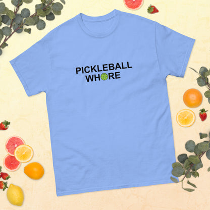 Pickleball Whore Green Ball Men's Classic Tee