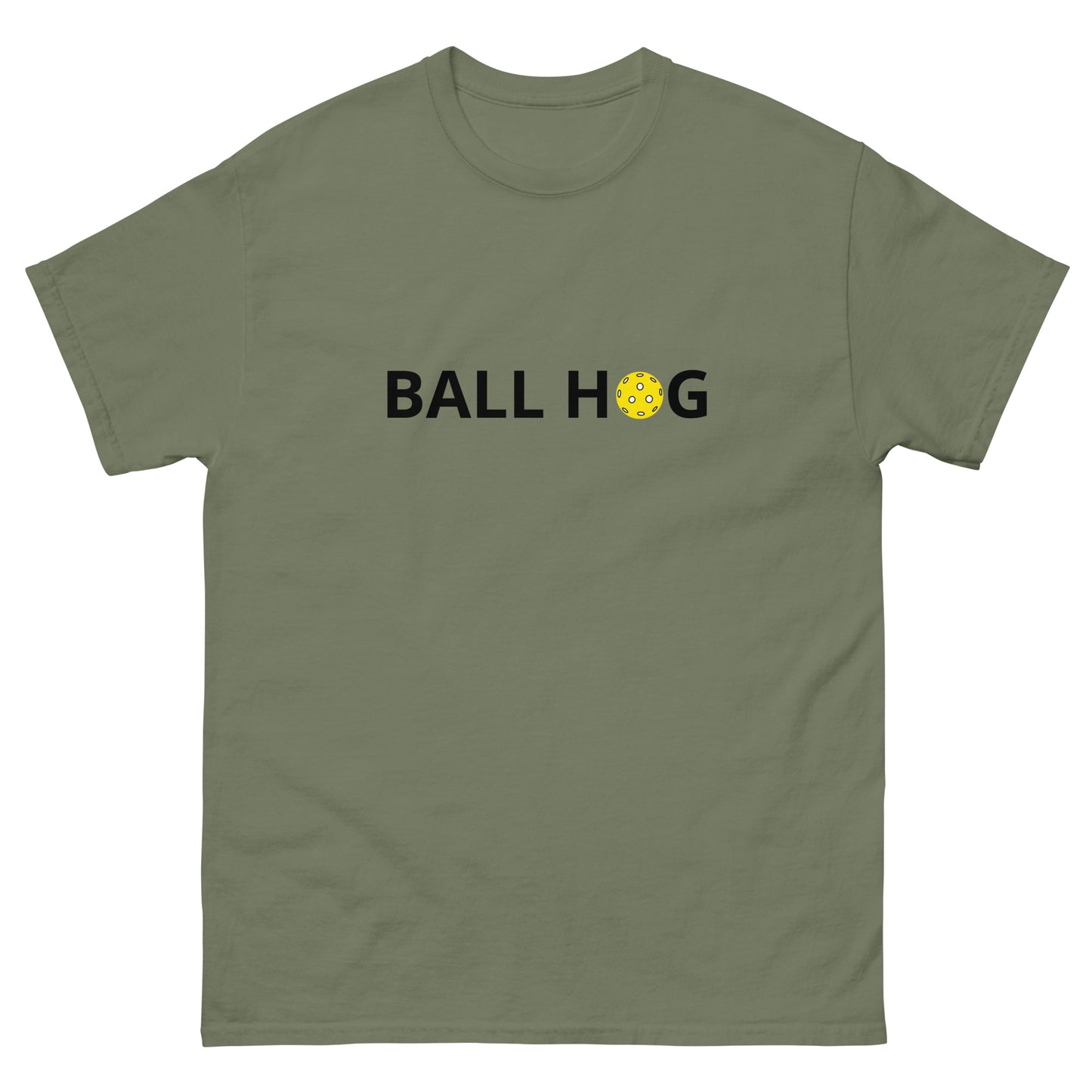 Ball-hog-Men's classic tee - Hotstuff Pickleball