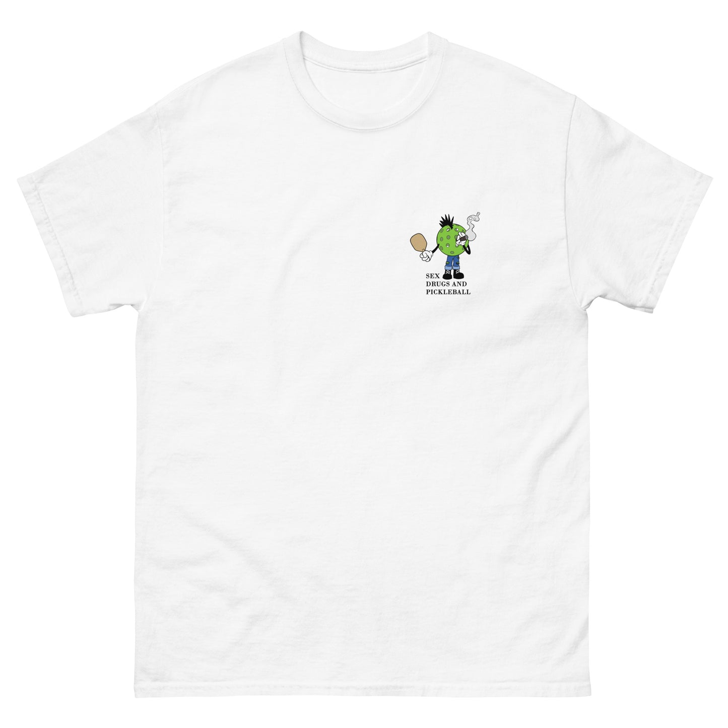 Smoking Pickleball Men's T-Shirt - Hotstuff Pickleball