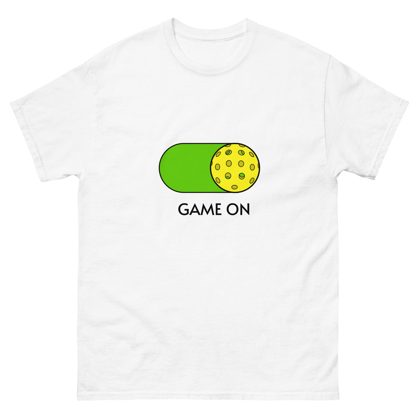 Pickleball Game On Men's classic tee - Hotstuff Pickleball