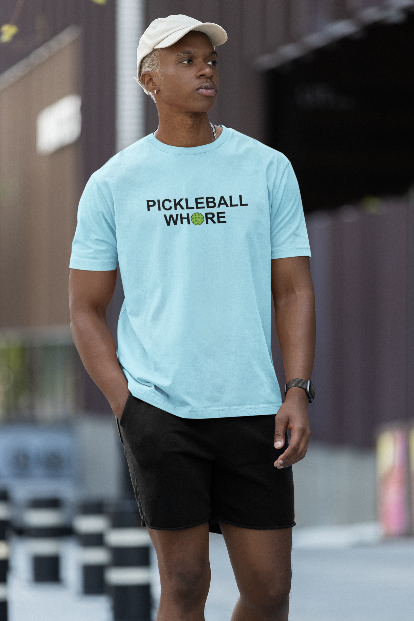 Pickleball Whore Green Ball Men's Classic Tee