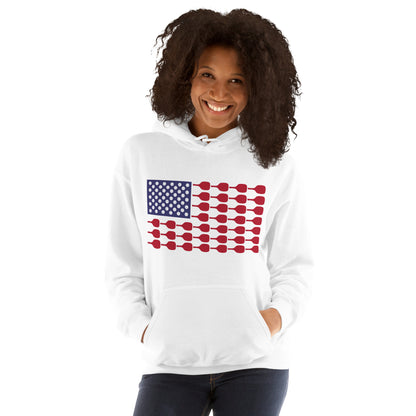 US Flag Unisex Hoodie