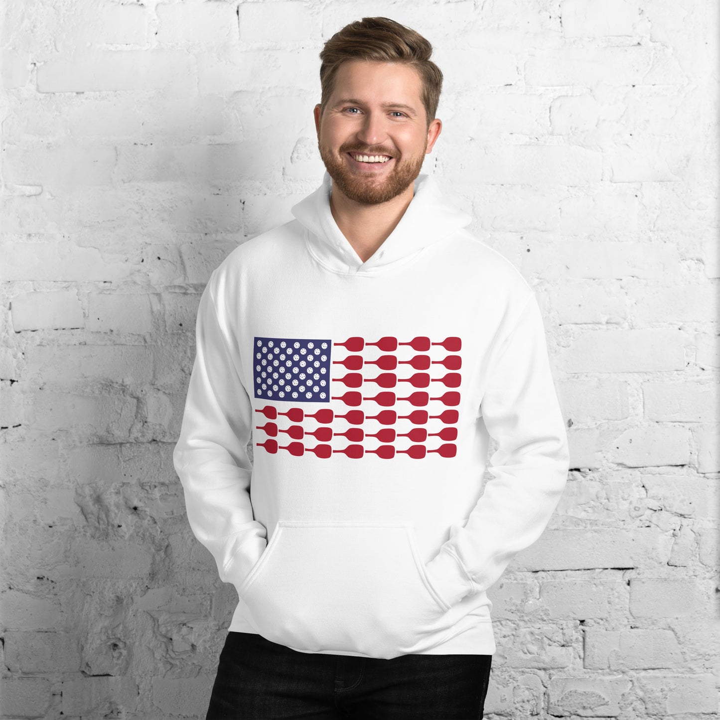 US Flag Unisex Hoodie