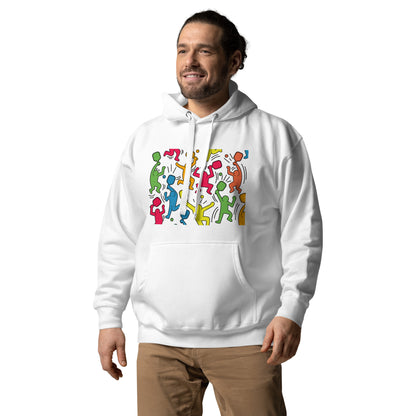 Moves Like Jagger Pickleball Unisex Hoodie