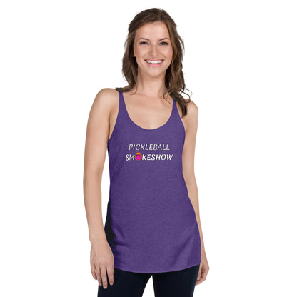 Pickleball-Smokeshow-Women's Racerback Tank