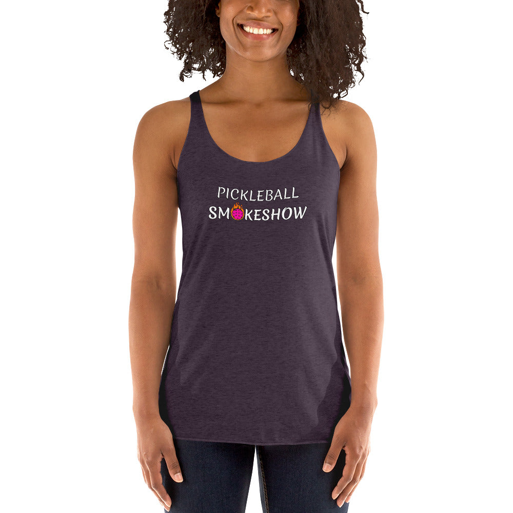 Pickleball-Smokeshow-Women's Racerback Tank