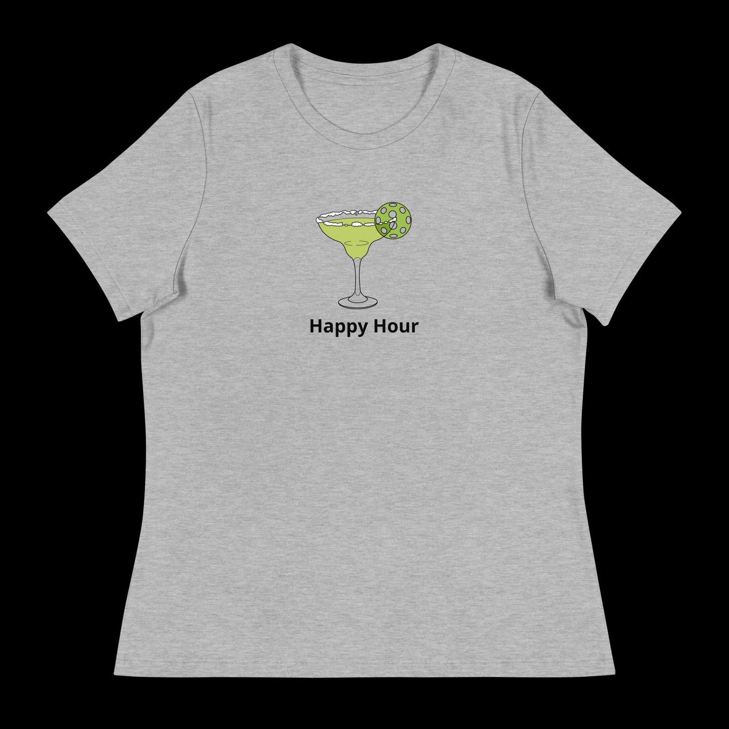 Margarita-Happy-Hour Pickleball Women's Relaxed T-Shirt