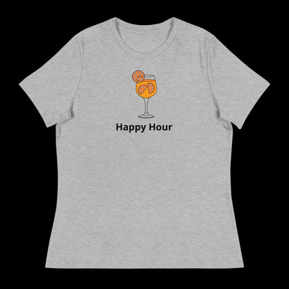 Aperol-Spritz-Pickleball-Cocktail Women's Relaxed T-Shirt