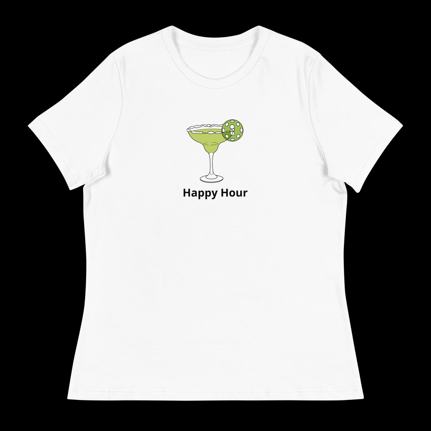 Margarita-Happy-Hour Pickleball Women's Relaxed T-Shirt