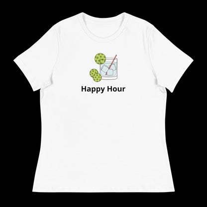 Gin-Tonic-Pickleball-Cocktail Women's Relaxed T-Shirt