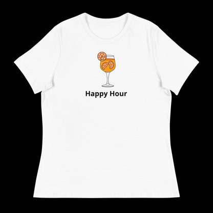 Aperol-Spritz-Pickleball-Cocktail Women's Relaxed T-Shirt