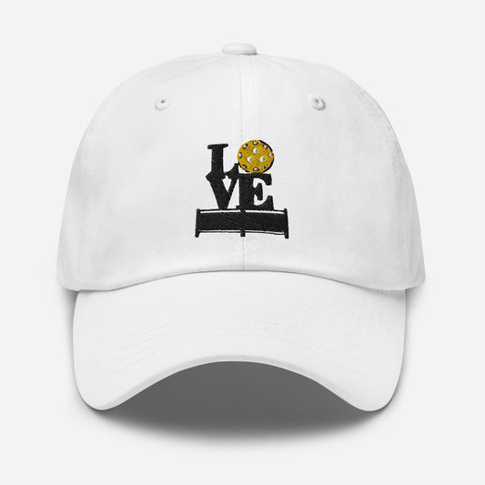 Love Pickleball Dad Baseball Cap - Hotstuff Pickleball