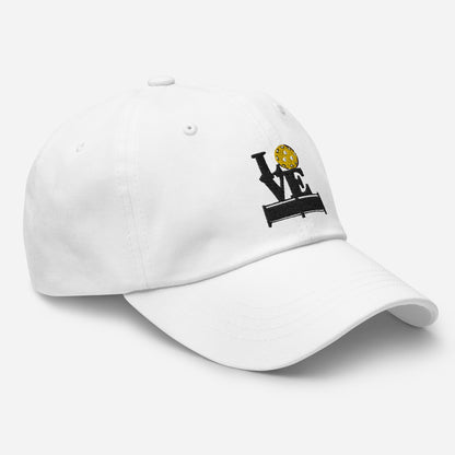 Love Pickleball Dad Baseball Cap - Hotstuff Pickleball