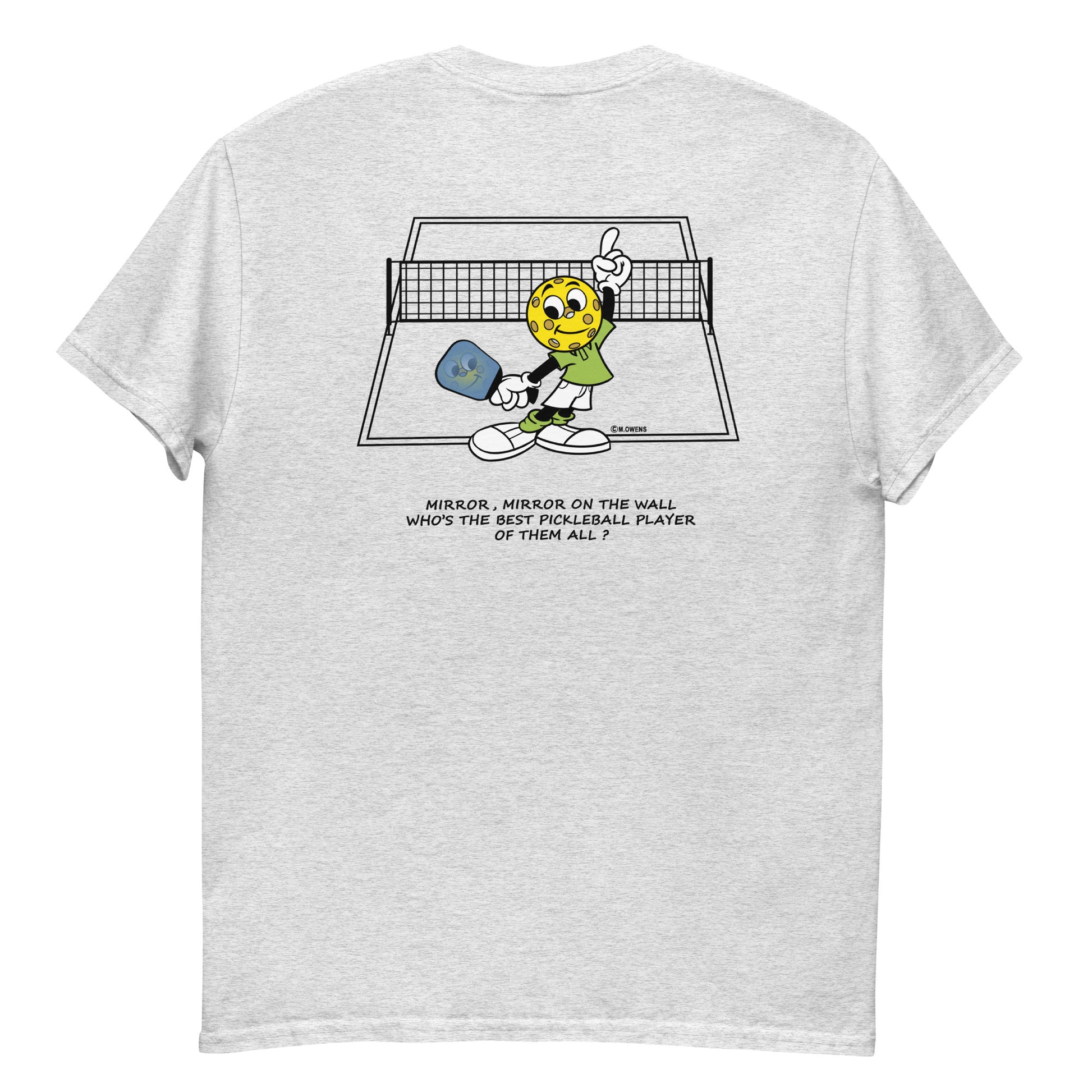 Mirror Mirror Men's Classic Tee - Hotstuff Pickleball