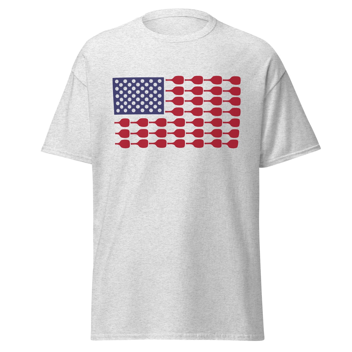 US Flag Men's Classic Tee - Hotstuff Pickleball