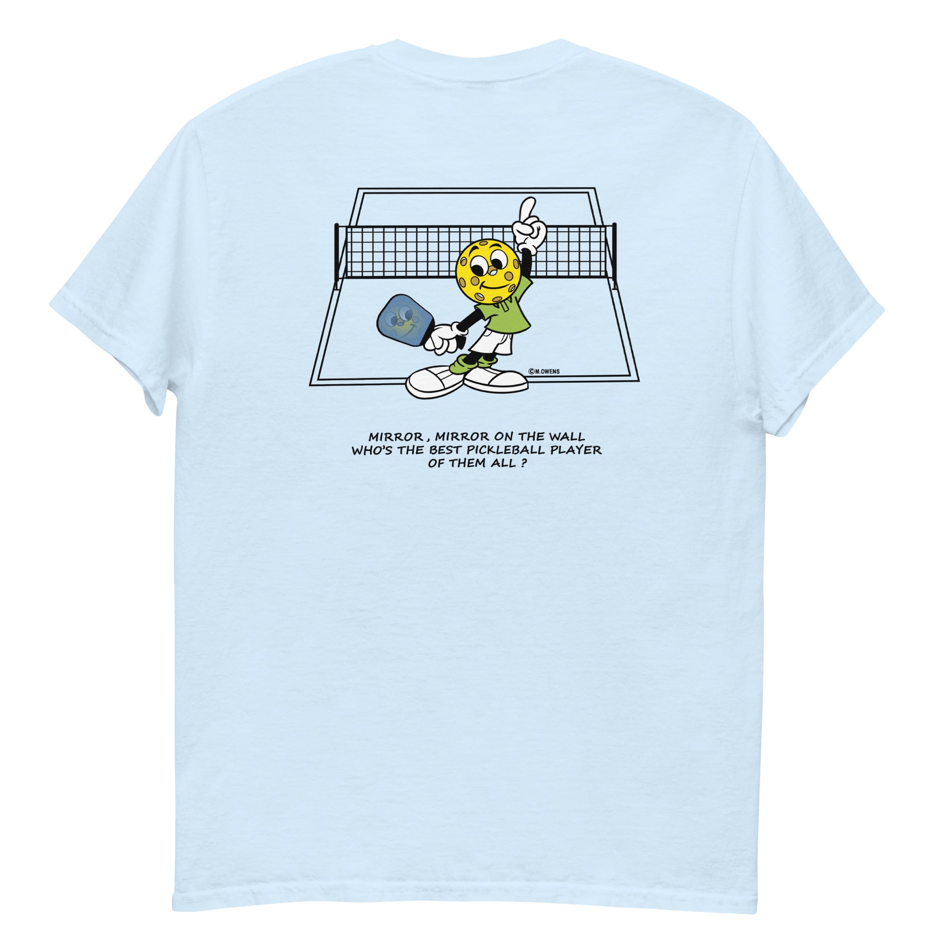 Mirror Mirror Men's Classic Tee - Hotstuff Pickleball