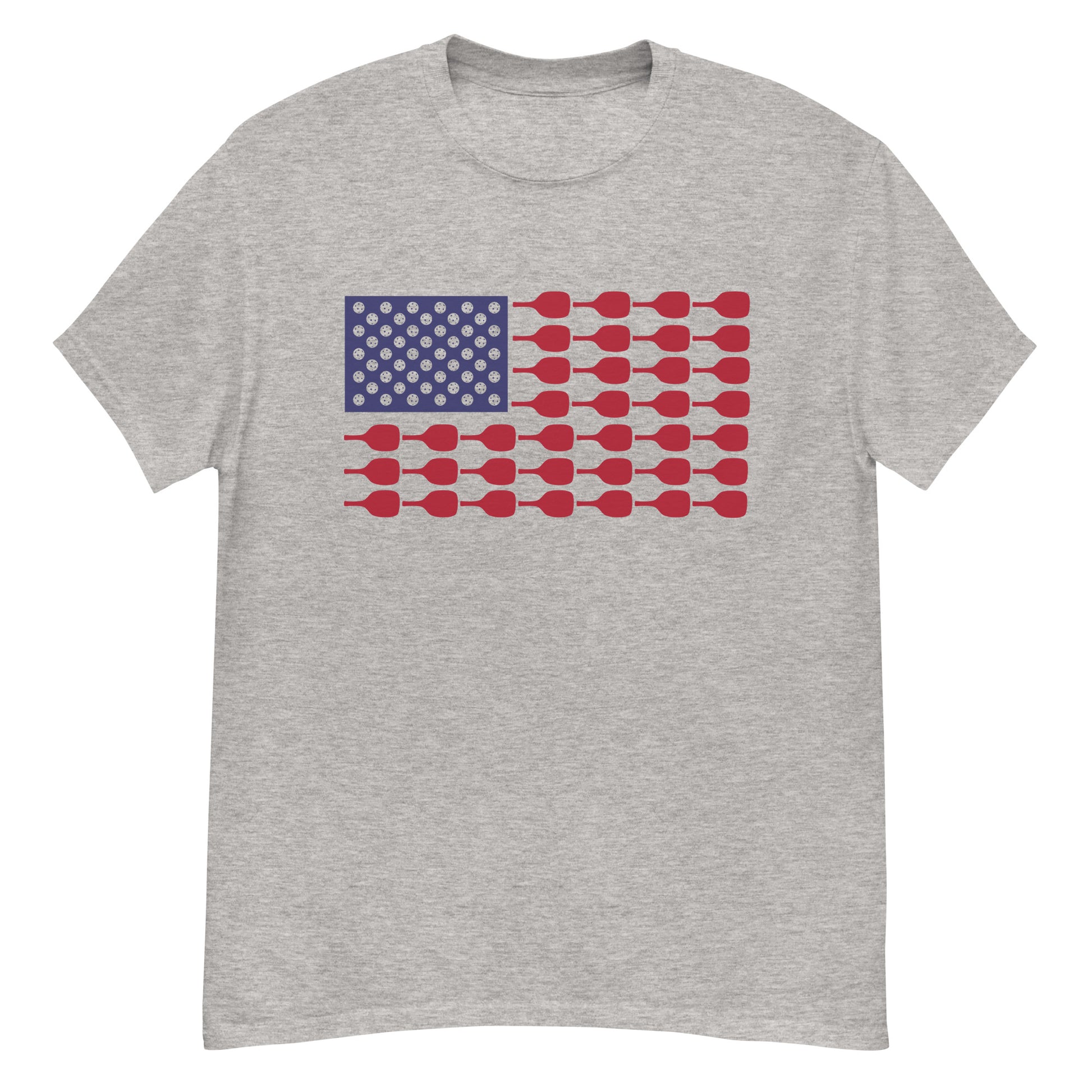 US Flag Men's Classic Tee - Hotstuff Pickleball