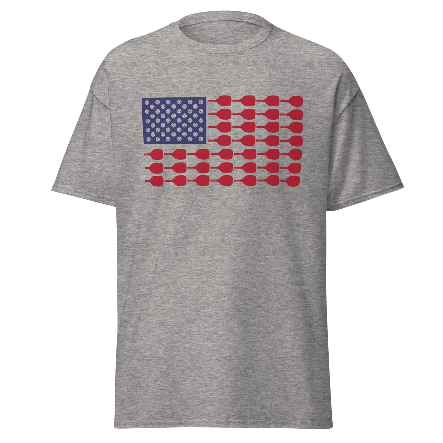 US Flag Men's Classic Tee - Hotstuff Pickleball