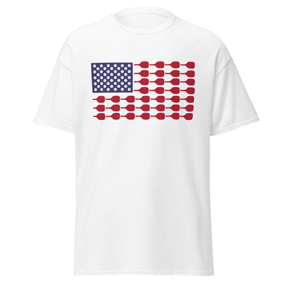 US Flag Men's Classic Tee - Hotstuff Pickleball