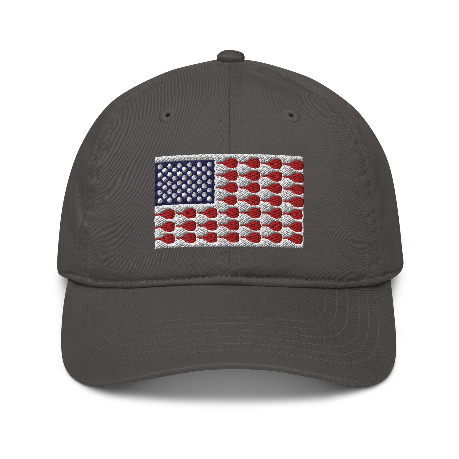 US Flag Pickleball Organic Dad Hat - Hotstuff Pickleball