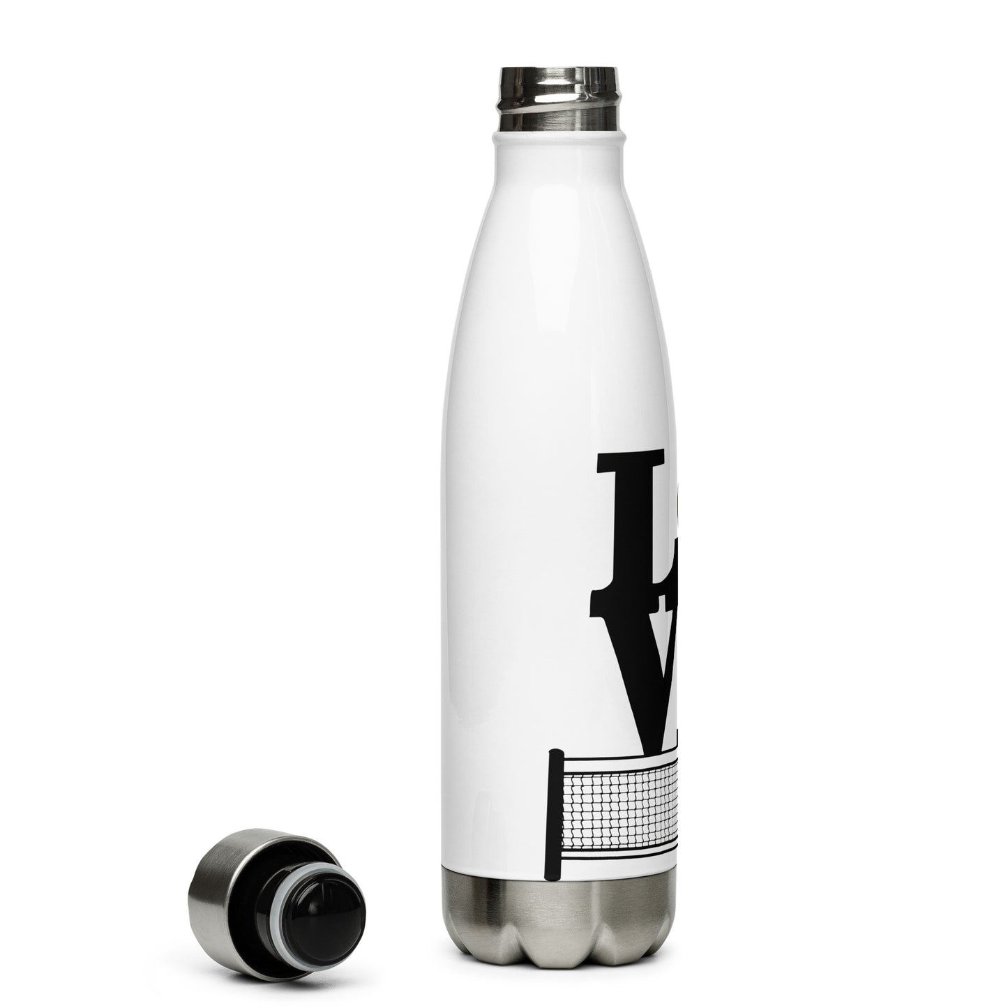 Love Stainless Steel Water Bottle - Hotstuff Pickleball