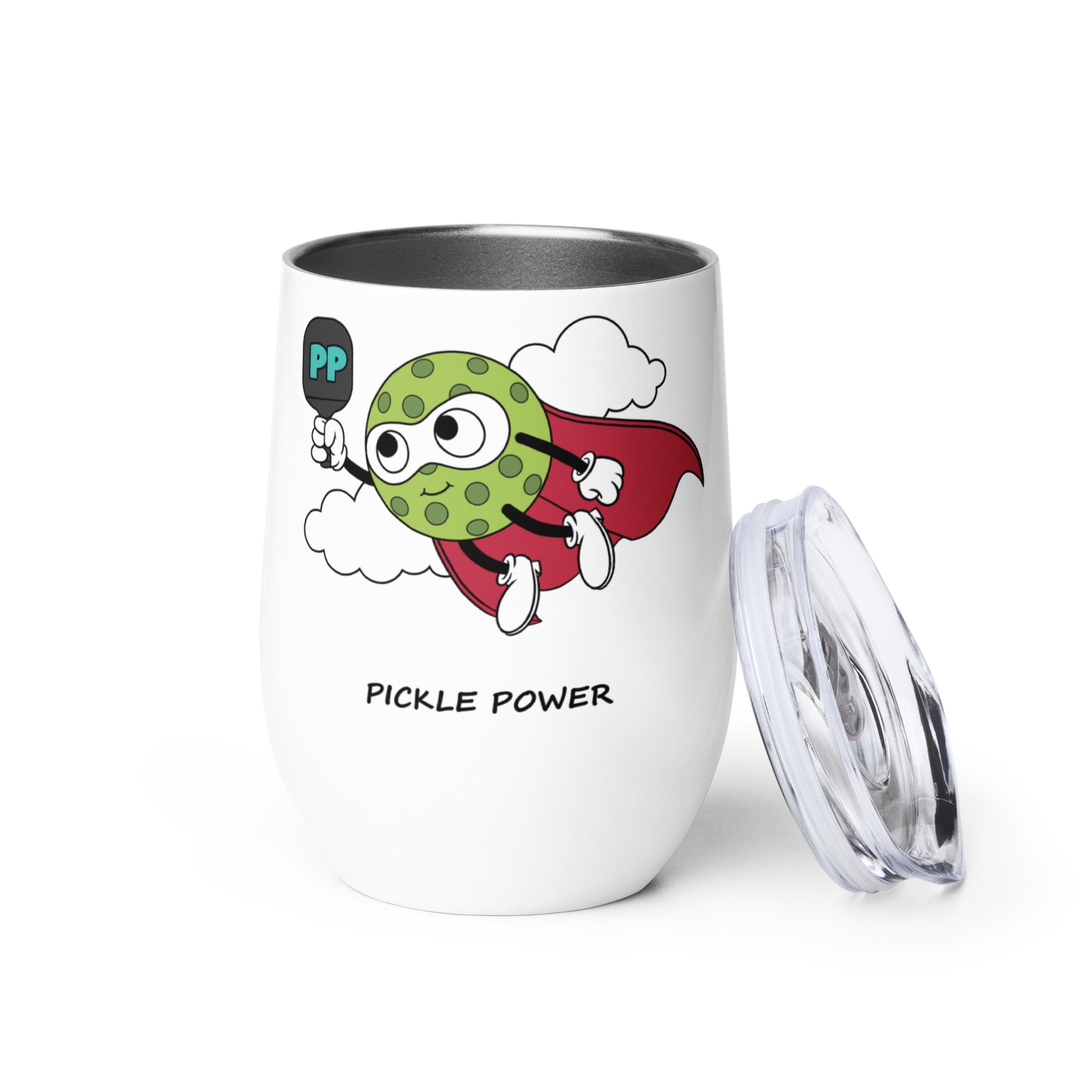 Pickle Power Wine tumbler - Hotstuff Pickleball